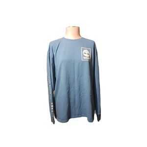 Timberland long sleeve spell out tee